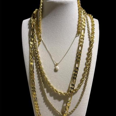Assorted Gold Plated Costume Jewelry