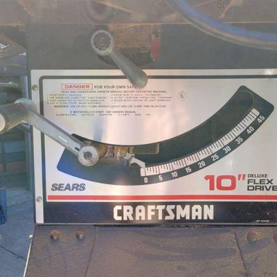 Craftsman 10" Table Saw