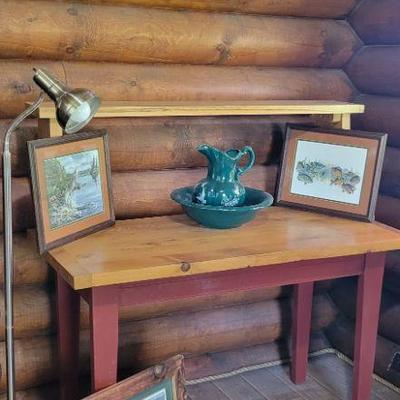 Desk and Art