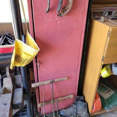 Nice Cabinet, Scale, Glass and Weights