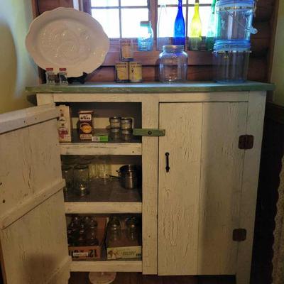 White Cabinet and Misc.