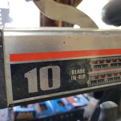 Craftsman 10" Radial Saw 