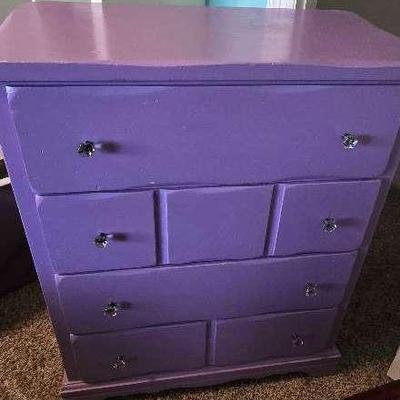 Painted 5 Drawer Chest