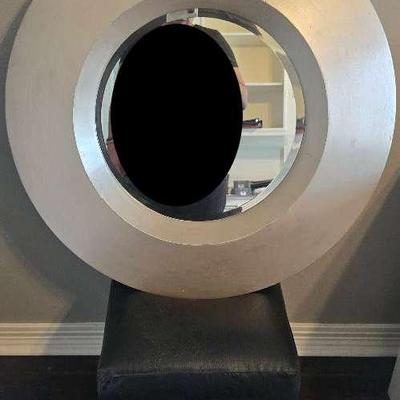 Wall Mirror With Bench