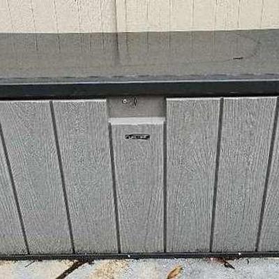 Lifetime Outdoor  Deck Box and Bench 