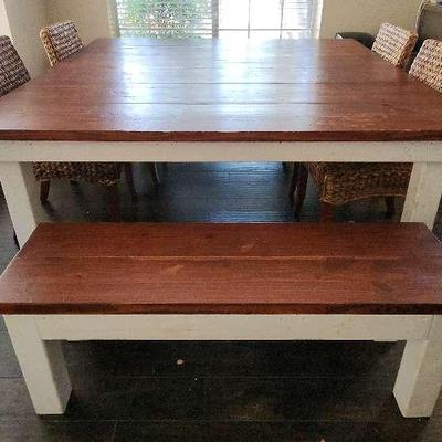Solid Wood Table 
