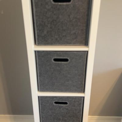 White Storage Unit & Shelving
