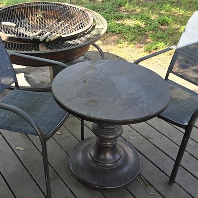 Outdoor Conversation Table Set 