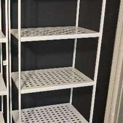 Metal Shelving Unit 