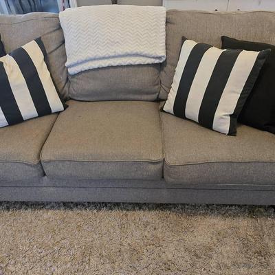 Elegant Khaki Sofa