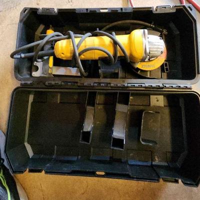 Dewalt Angle Grinder With Case 