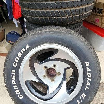 4 Cooper Tires And Rims P275/60R15