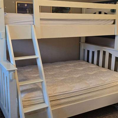 Pottery Barn Full And Twin Bunkbeds