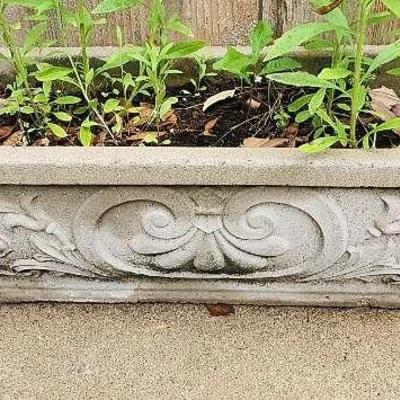 Cement Flower Pot #2