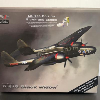 Air Force 1 Diecast Northrop P-61B Black Widow Ltd Ed. Signature Series