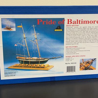 New Model Shipways Pride of Baltimore Model