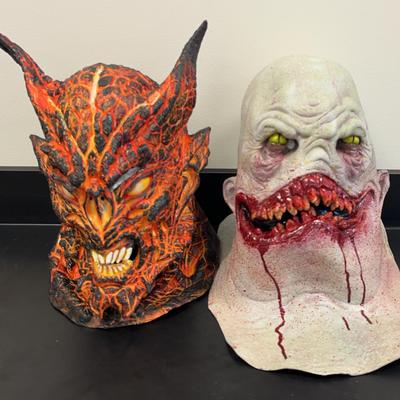 Lava Demon & Monster Halloween Masks