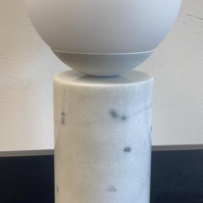 Modern Marble-Based Table Lamp