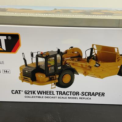 CAT 621K Wheel Tractor-Scrapper Diecast Scale Model #85920