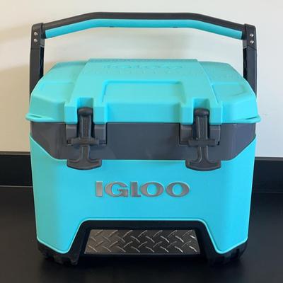 Turquoise Igloo Cooler 