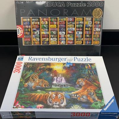 Two Brand New Educa & Revensburger Puzzles