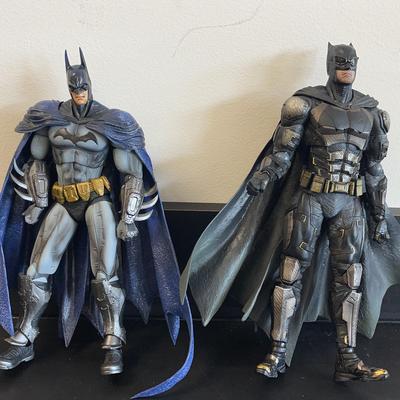 Play Arts Batman Arkham Knight & Batman No. 1 Variant Action Figure