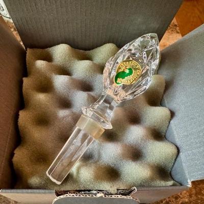 Waterford wine stopper 