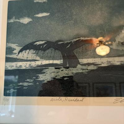Signed artwork 