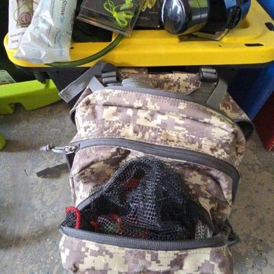 Cg172 paint ball gear with pack