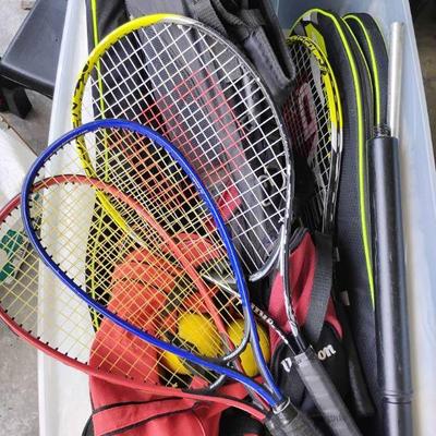 Cg138 tennis rackets mystery lot