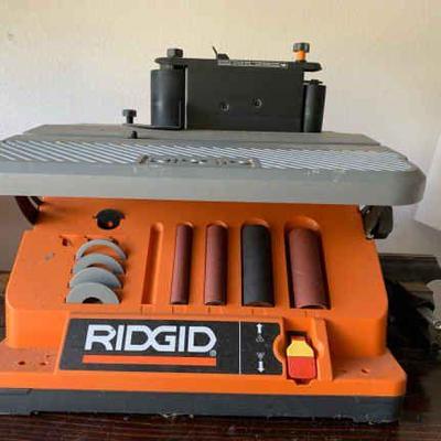 Cg186 rigid oscillating edge belt spindle sander