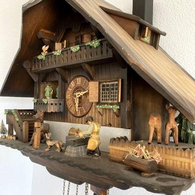 Vintage Working Cuckoo Clock