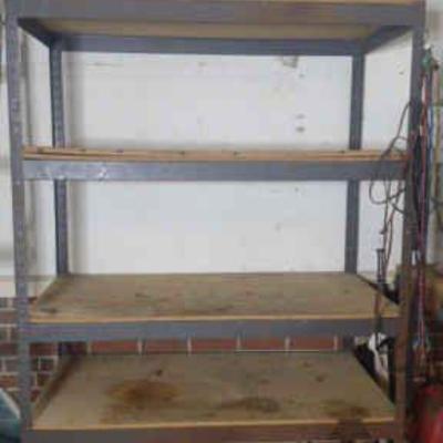 Metal shelf