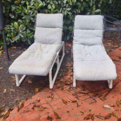 Deck lounge chairs
