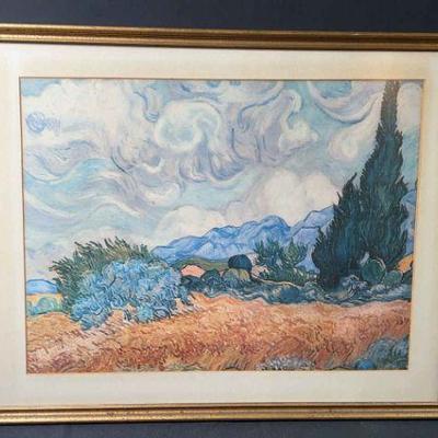 Van gogh print