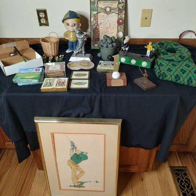 Golfing decor