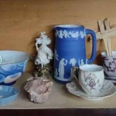 Collectables figurines and wedgewood