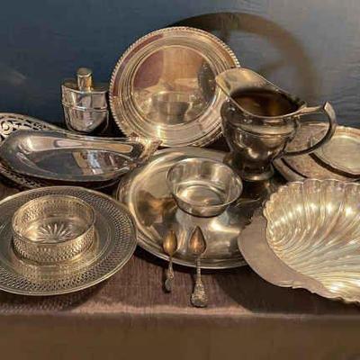 Silverplate servingware 2