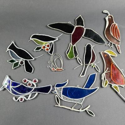 bird stain glass