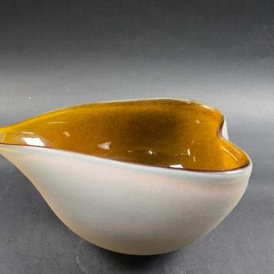 beautiful glass bowl