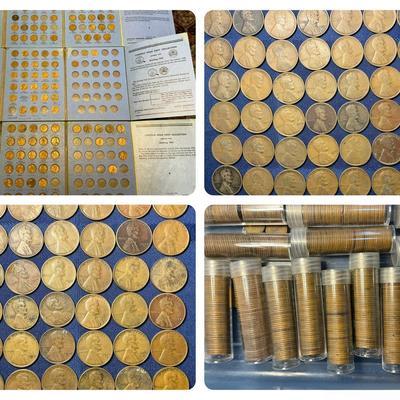 Extensive Wheat Back Cent Collection (C44)