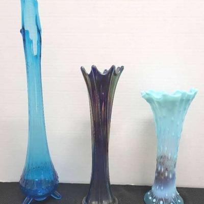 (3) Swung Vases (1100)