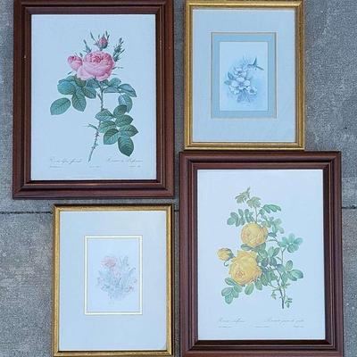 (4) Floral Prints (1122)