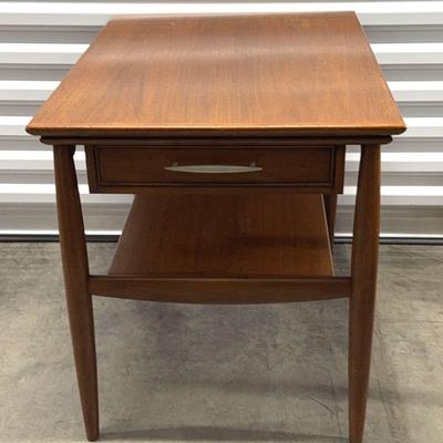 Mid-Century End Table By Heckman (1100)