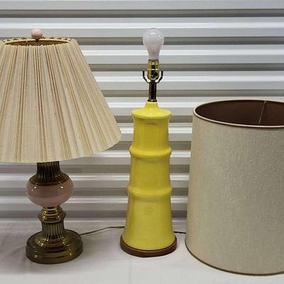 (2) MCM Lamps (1122)