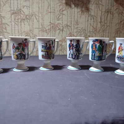 Vintage Fred Roberts Bicentennial Mugs