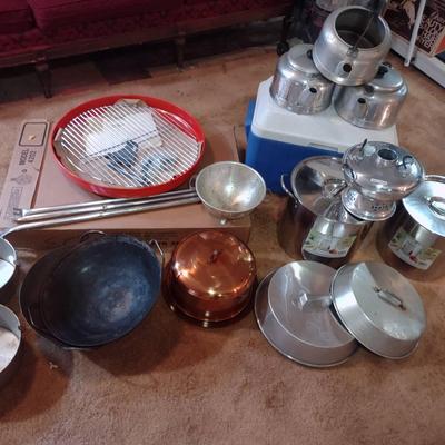 Grill, Cooler And Cookware 