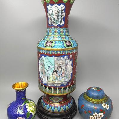 Cloisonné Vessels