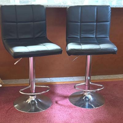 Two Swivel Barstools