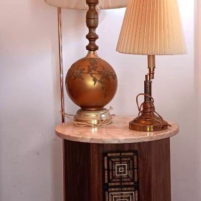 Vintage Empire Speaker & Lamps